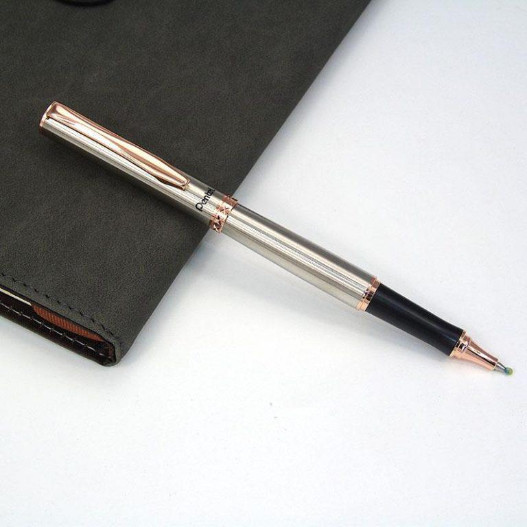 Bút ký Pentel Sterling Signature K600-PG-  0.7mm  mạ vàng
