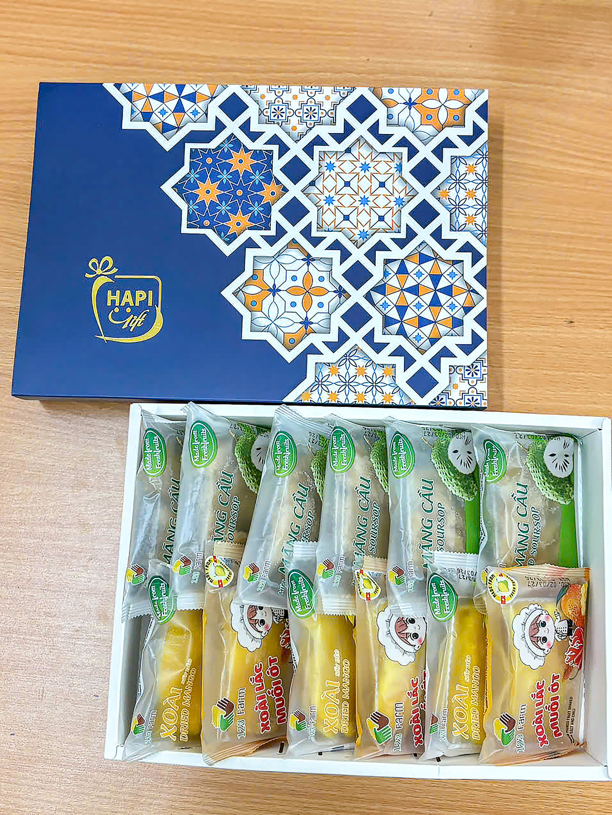 Set Quà Việt Trái Cây Sấy Hapigift HG001