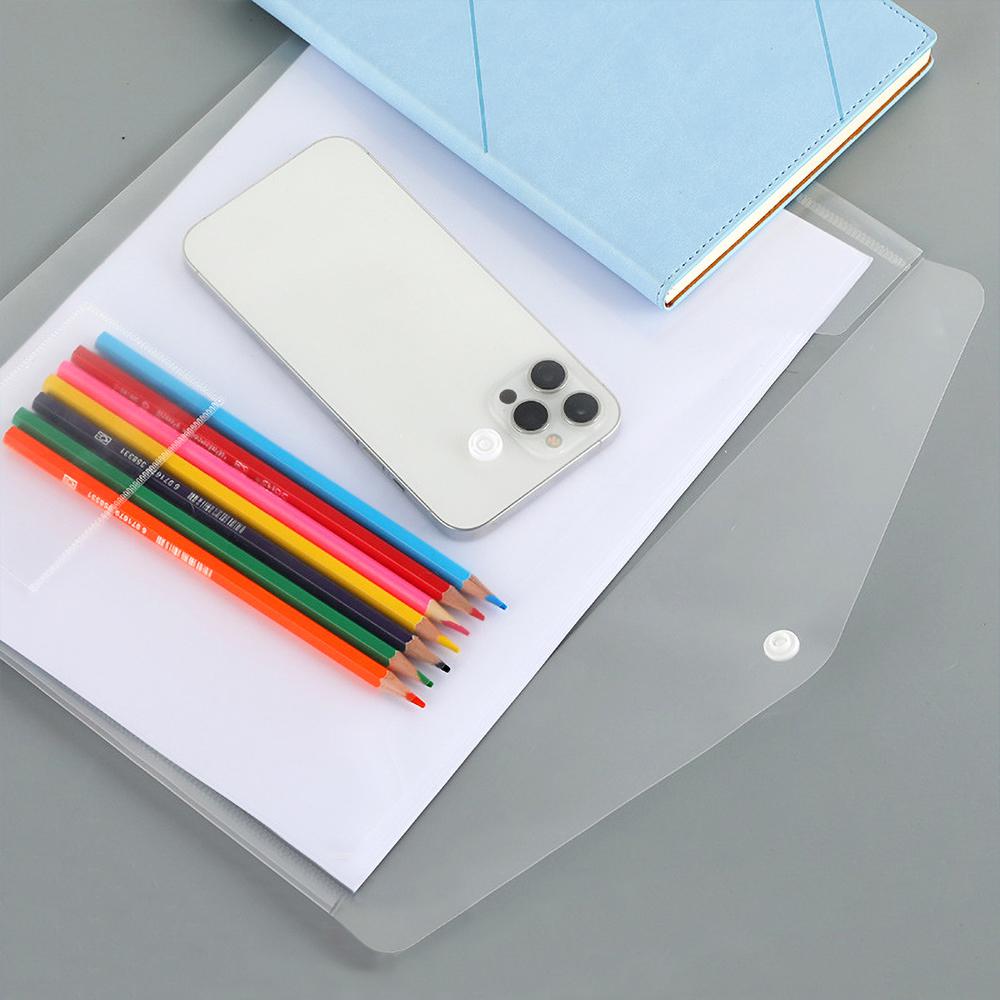 Túi Clear bag, file hở cạnh nhựa in logo tại xưởng