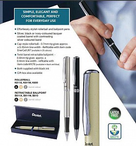 Bút Ký Cao Cấp Pentel K611-0.7mm