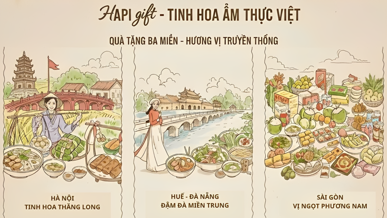 ĐẶC SẢN BA MIỀN
