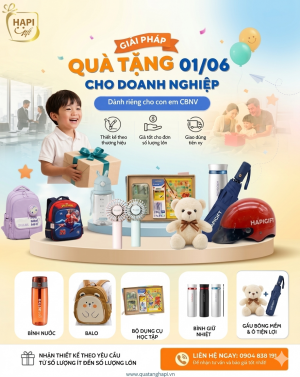 Quà tặng 01/06 cho doanh nghiệp: 7 gợi ý dễ triển khai